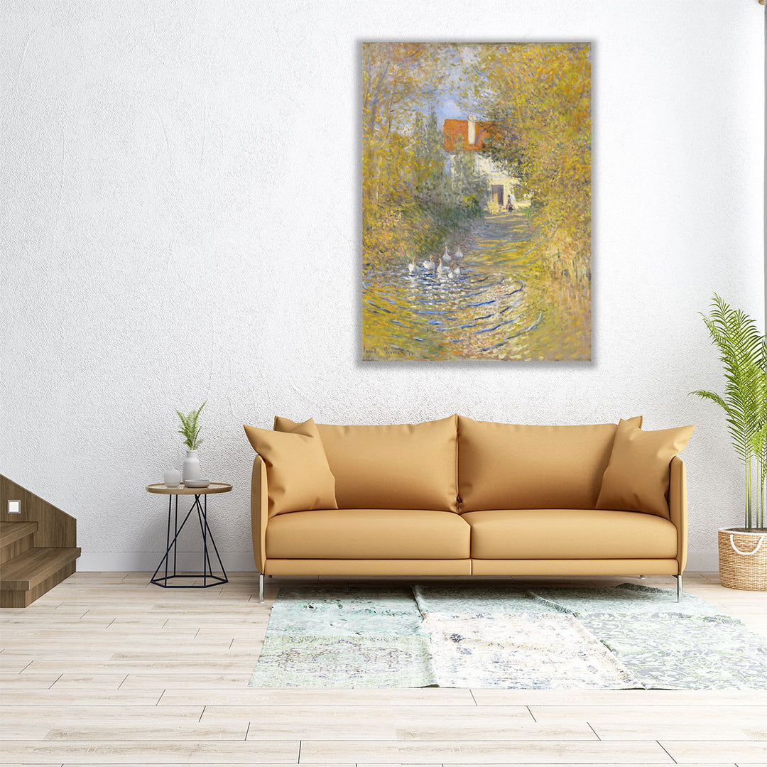 The Geese, 1874 - Canvas Print Wall Art