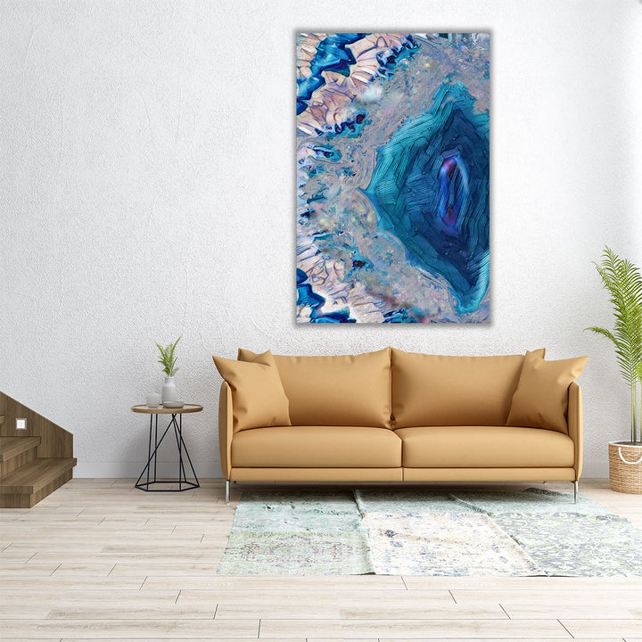 Elegant Geode - Canvas Print Wall Art