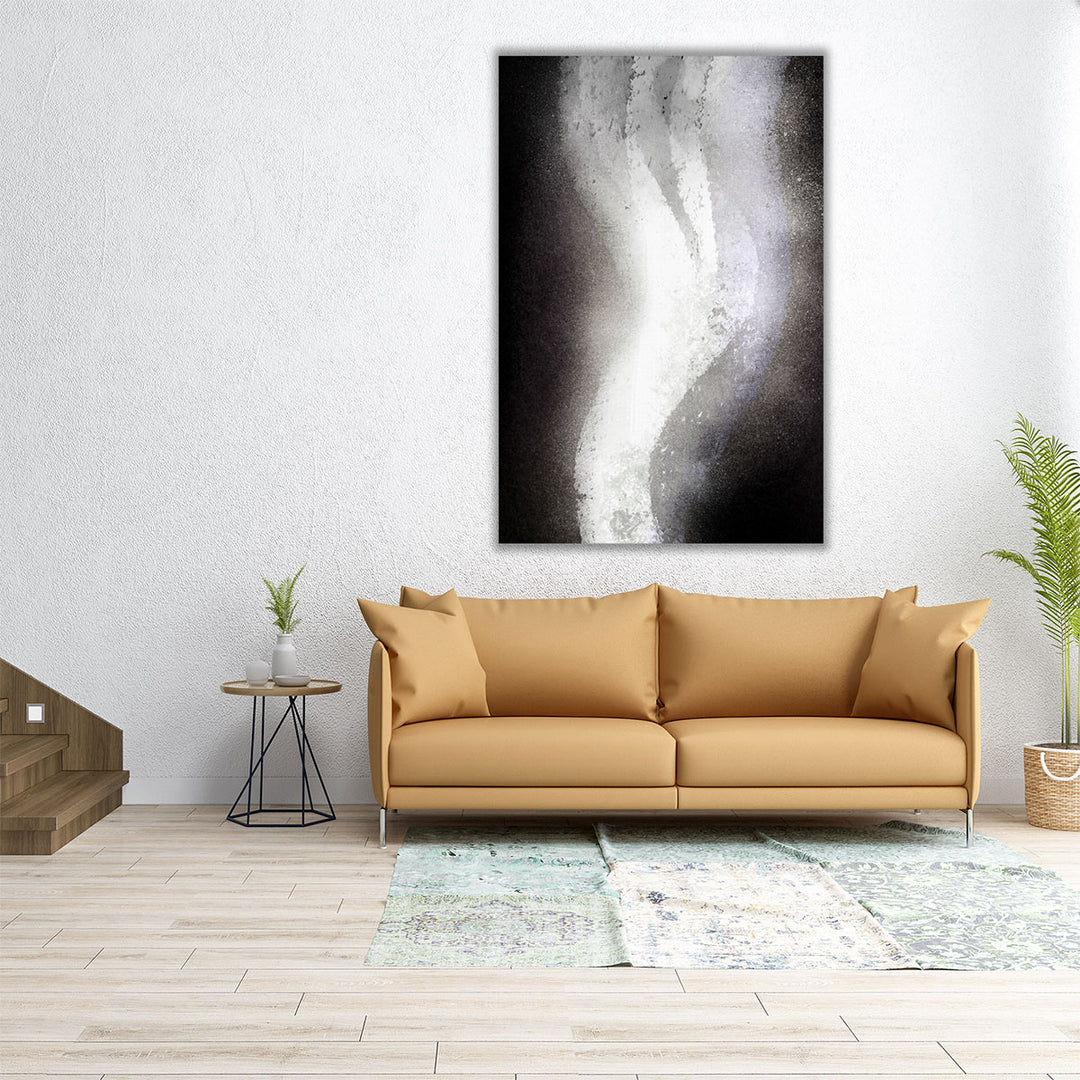 Declining Abstraction - Canvas Print Wall Art