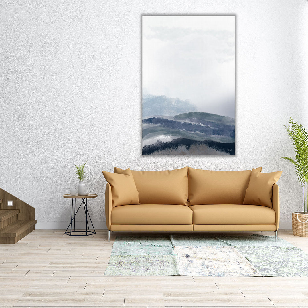 Mist In The Mountains 1 - Canvas Print Wall Art