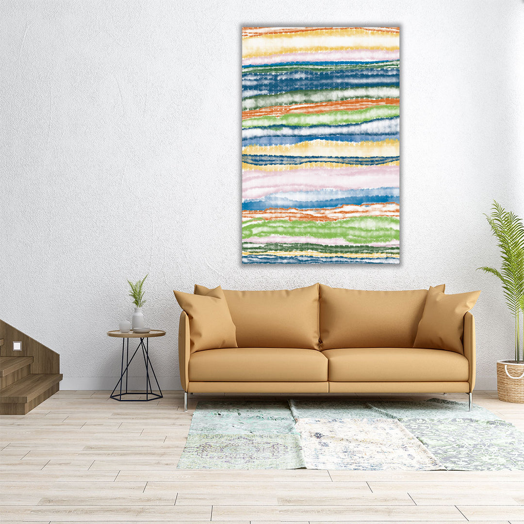 Stripes Four Ways 4 - Canvas Print Wall Art