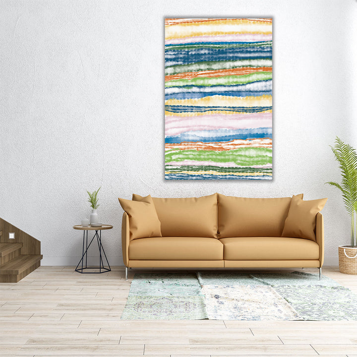 Stripes Four Ways 4 - Canvas Print Wall Art