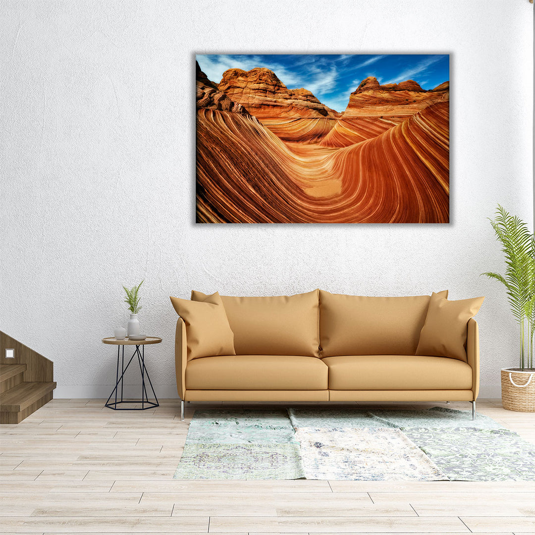 The Grand Wave I - Canvas Print Wall Art