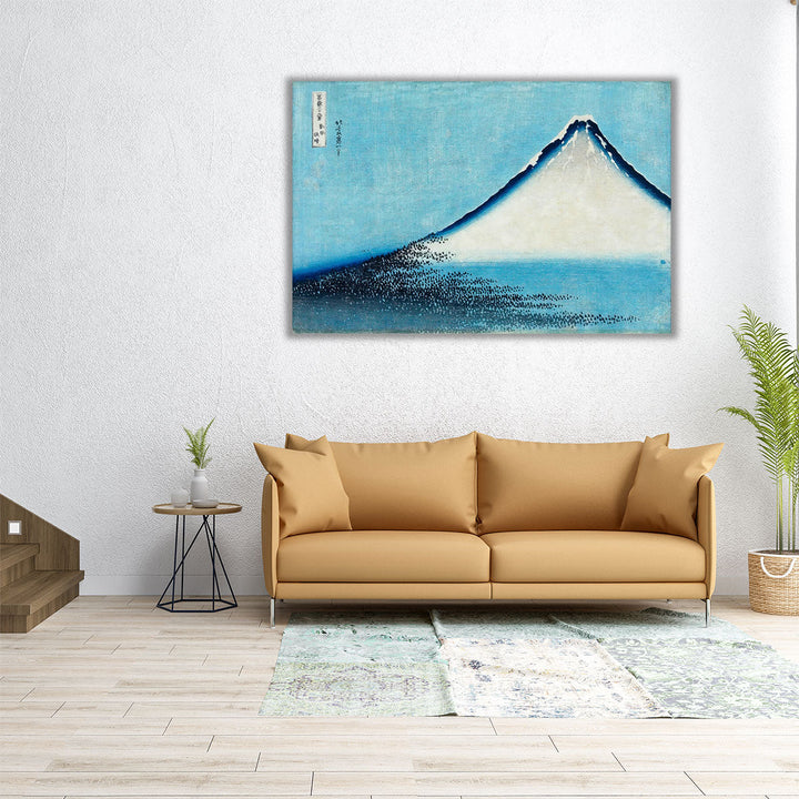 Fuji Blue - Canvas Print Wall Art