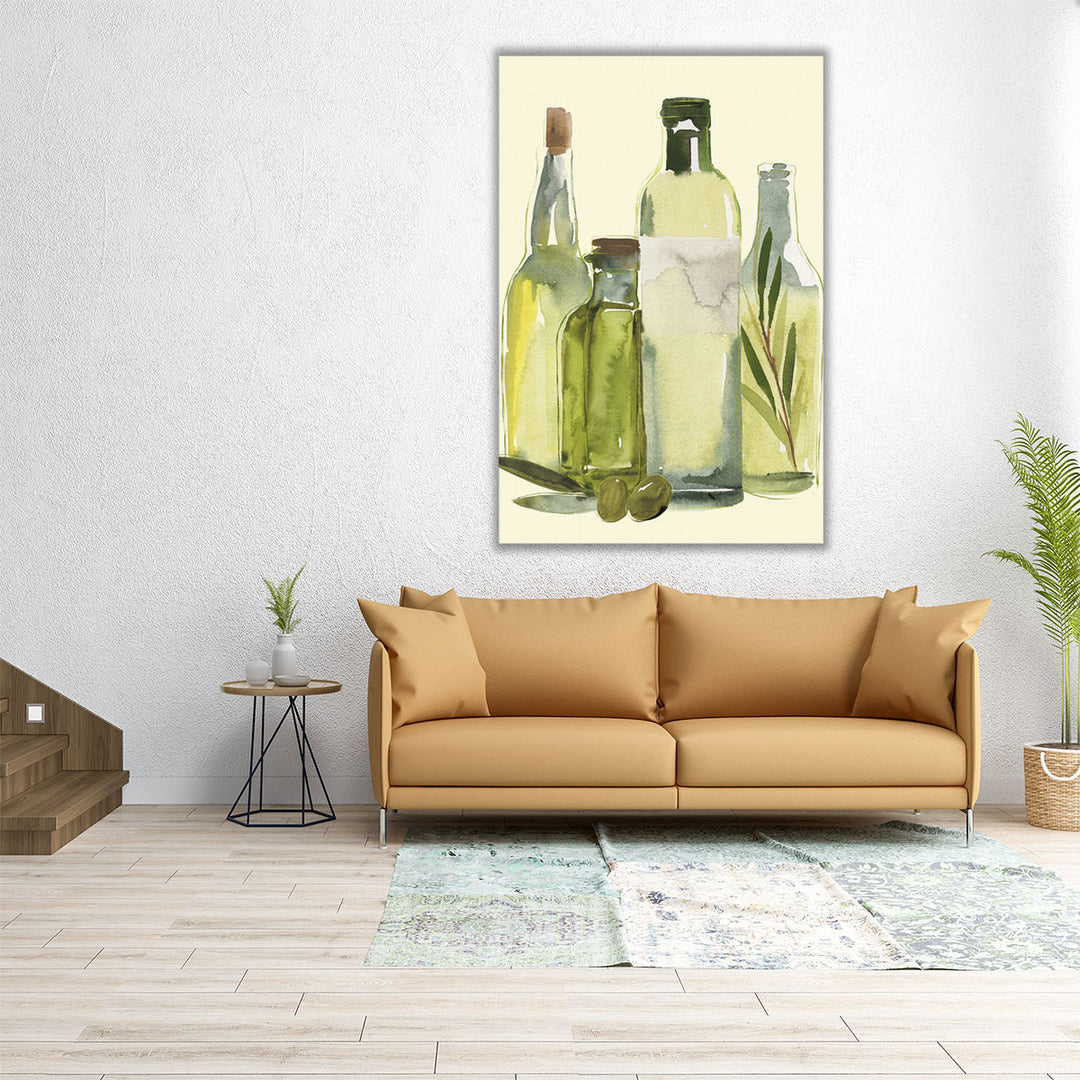 Olive Oil Set I - Canvas Print Wall Art