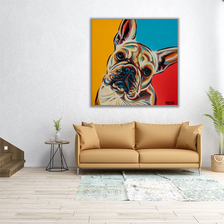 Chroma Dogs III - Canvas Print Wall Art