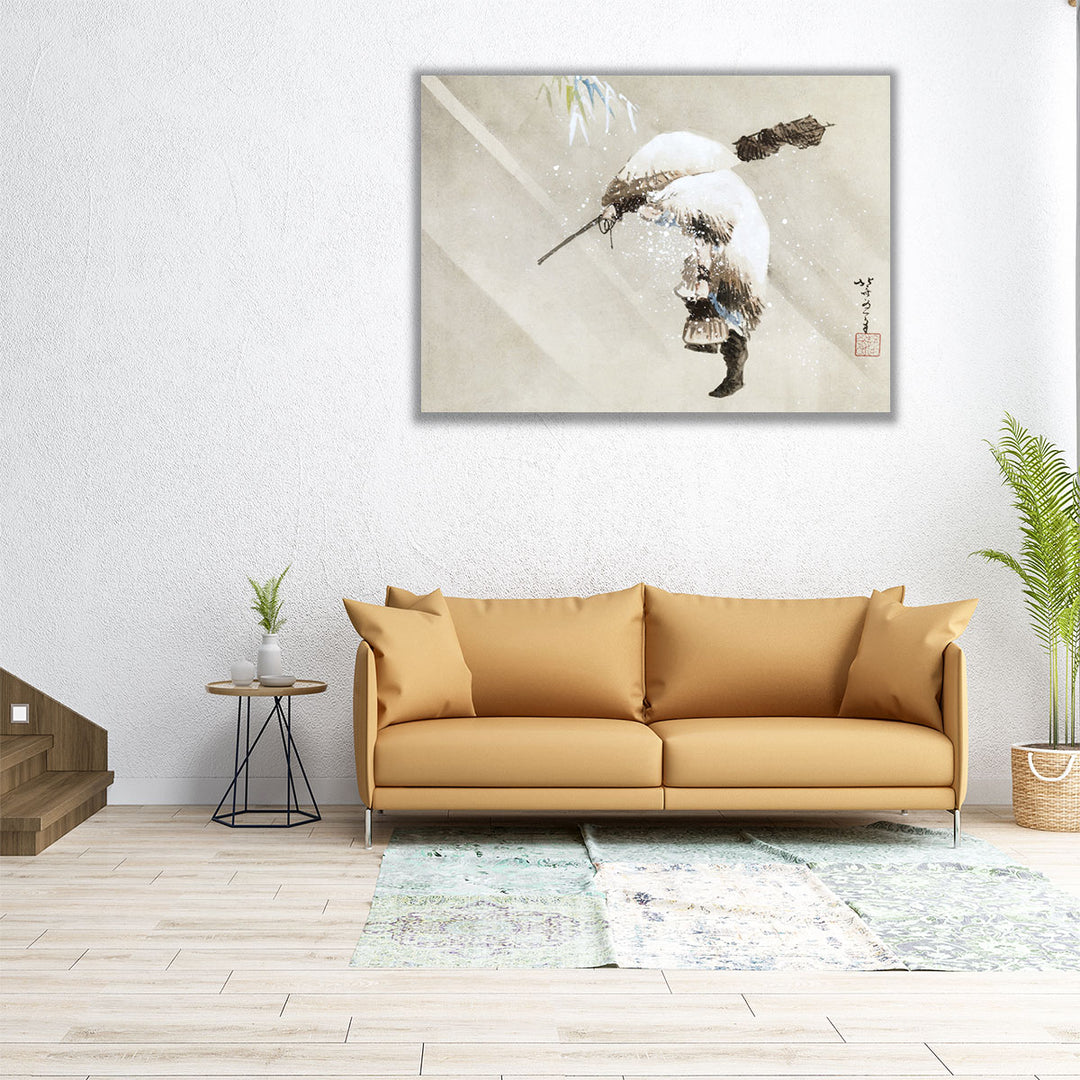 Fisherman in a Snow, 1821 - Canvas Print Wall Art