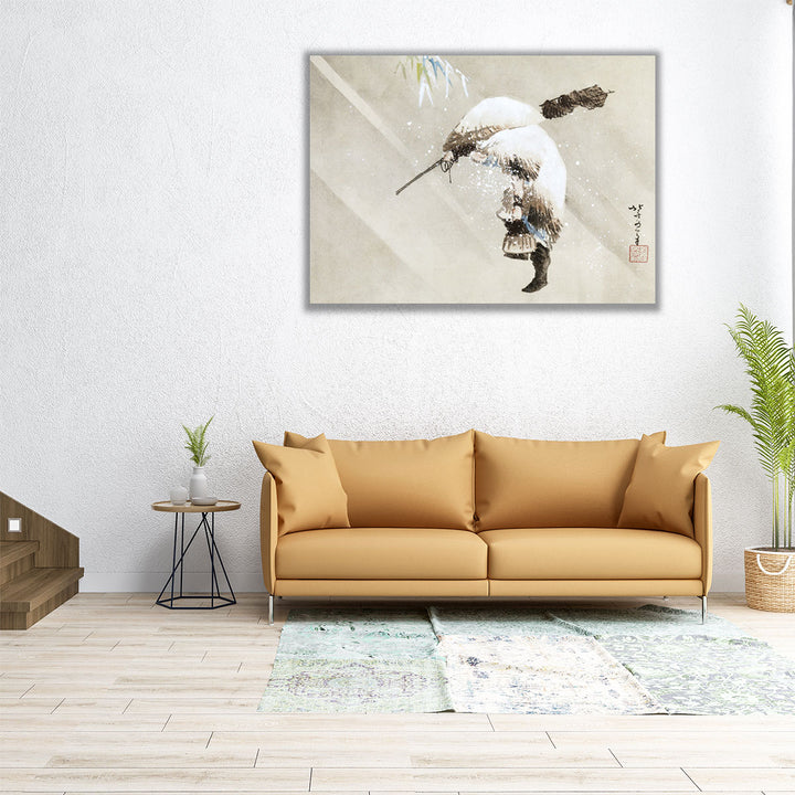 Fisherman in a Snow, 1821 - Canvas Print Wall Art