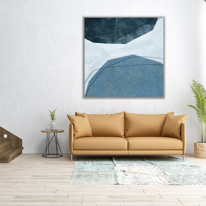 Adjacent Abstraction I - Canvas Print Wall Art