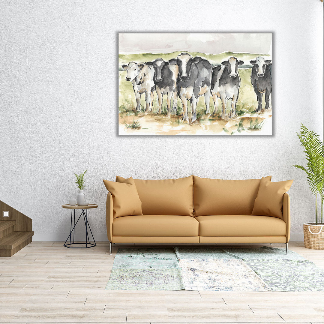 Field Days II - Canvas Print Wall Art