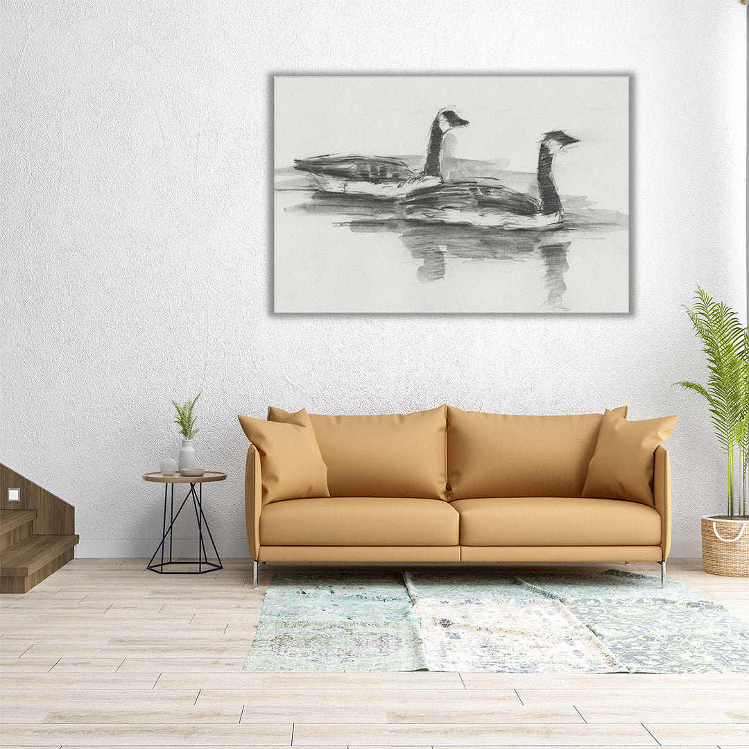 Geese Study I - Canvas Print Wall Art