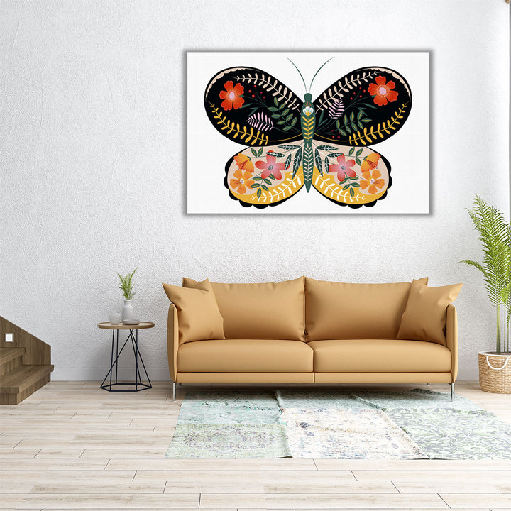 Butterfly Petals I - Canvas Print Wall Art