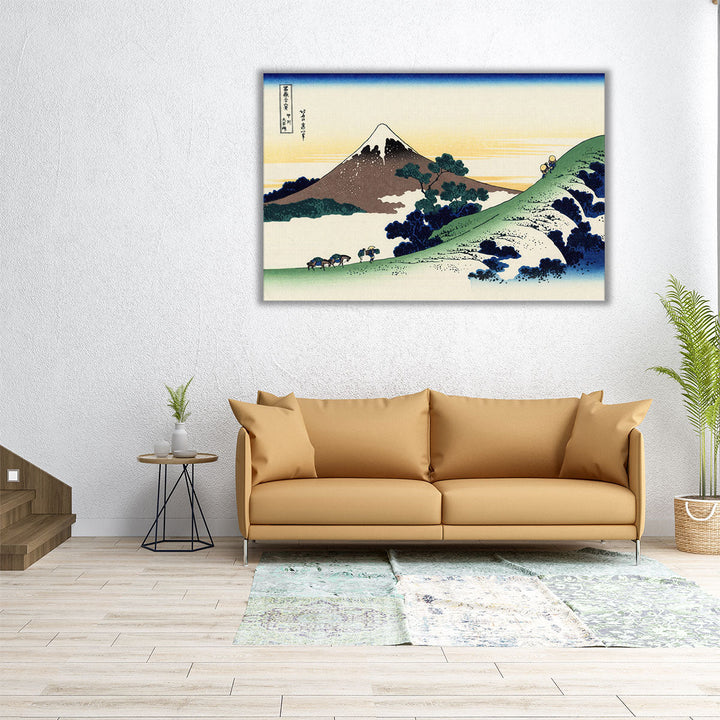 Inume Pass in The Kai Province - Canvas Print Wall Art