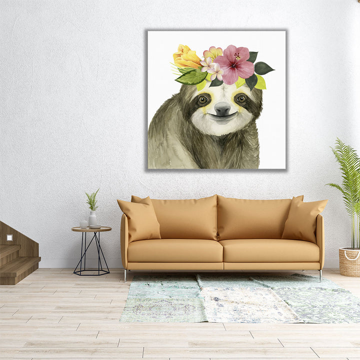 Tropical Halo VIII - Canvas Print Wall Art