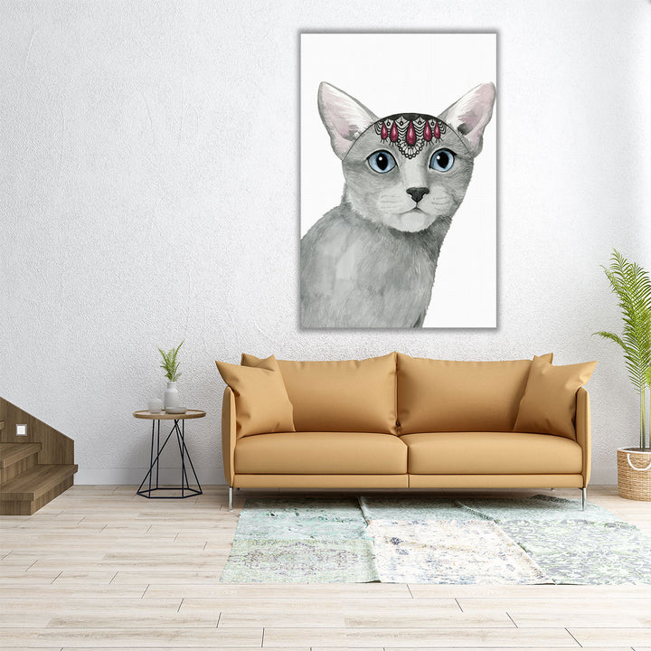 Downton Cat I - Canvas Print Wall Art