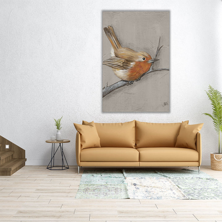 Winter Bird II - Canvas Print Wall Art