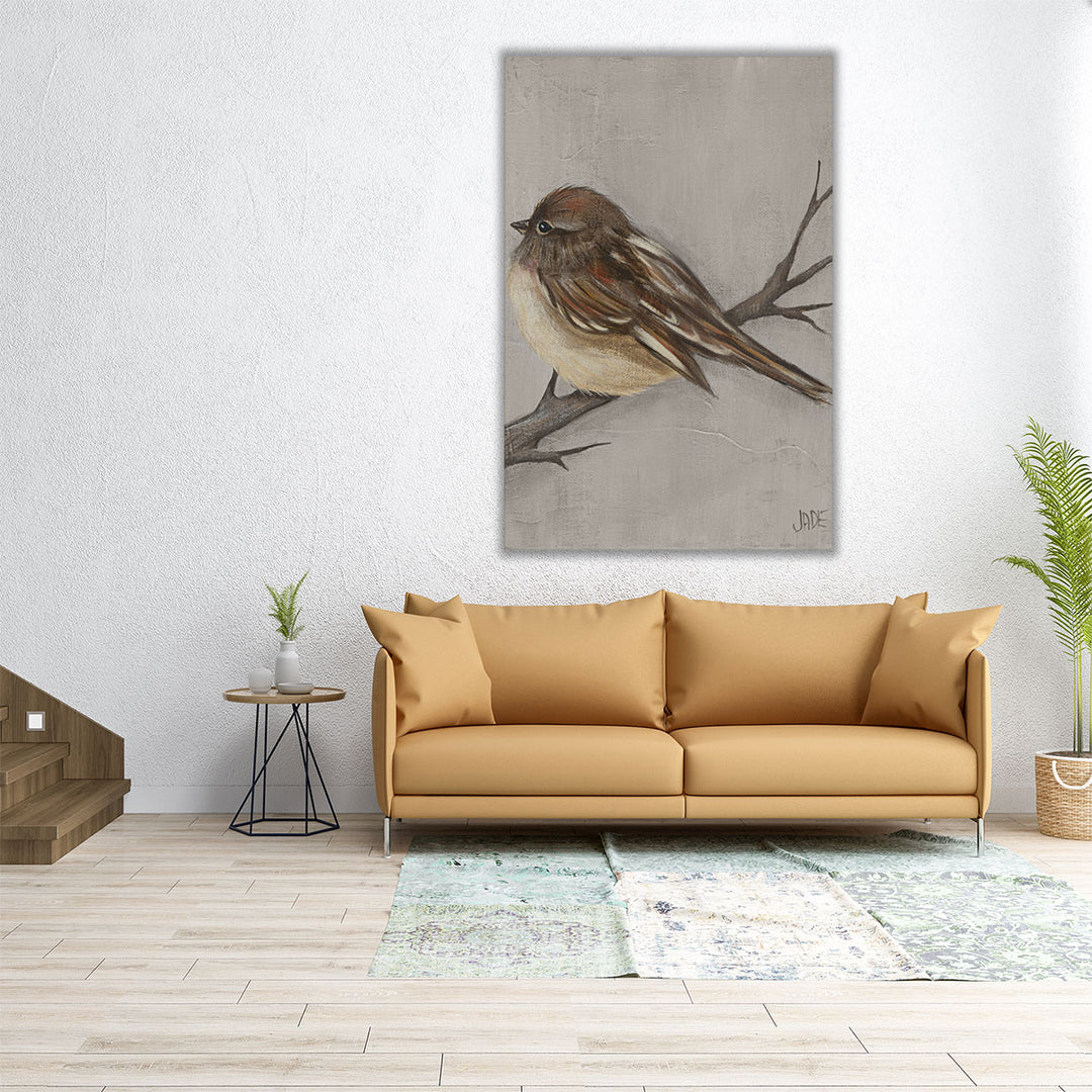 Winter Bird III - Canvas Print Wall Art