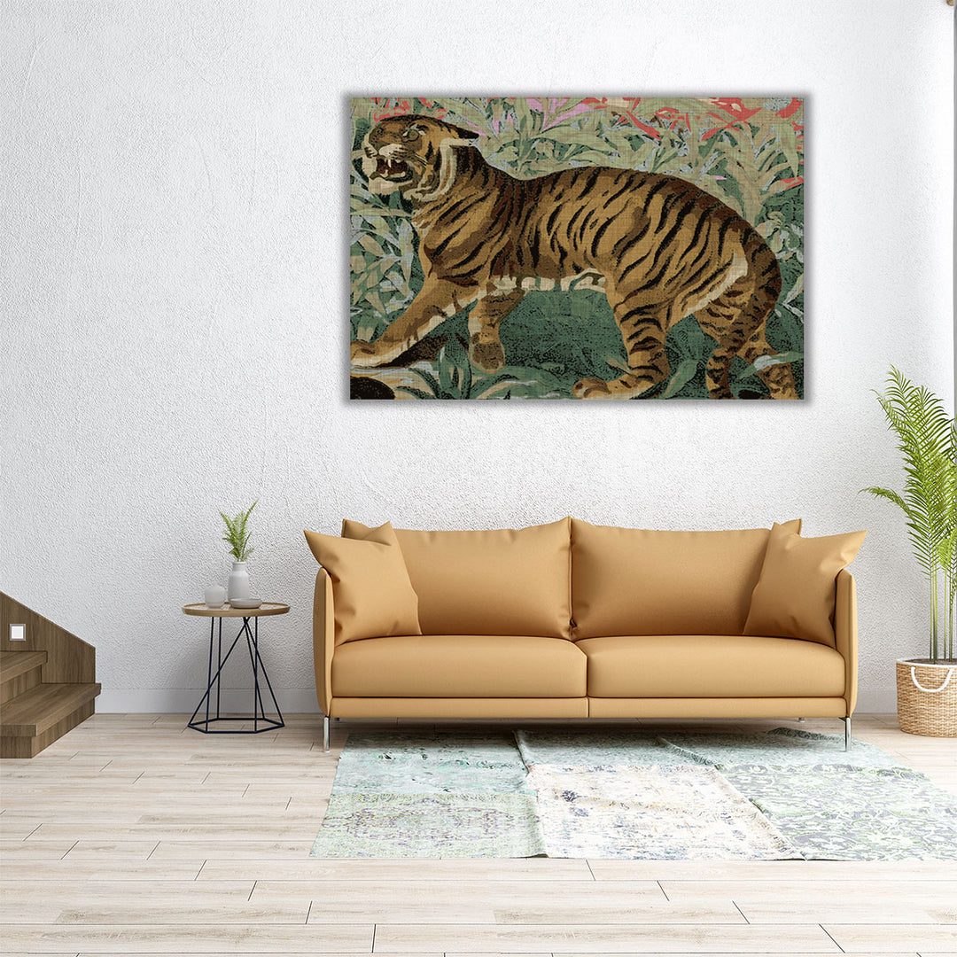 Concrete Jungle Cat II - Canvas Print Wall Art