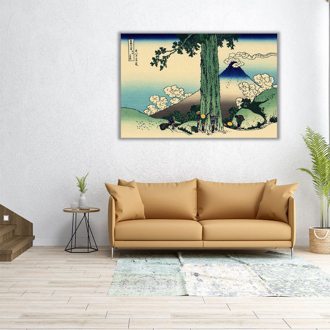 Mishima Pass in Kai Province - Canvas Print Wall Art