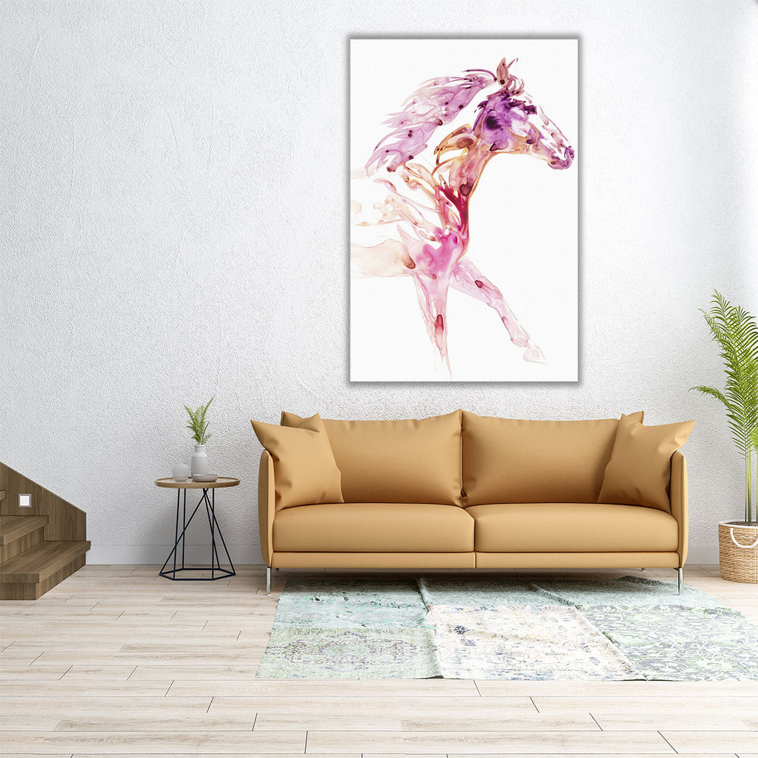 Garnet Horse IV - Canvas Print Wall Art