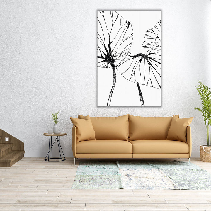 Linear Tropics I - Canvas Print Wall Art