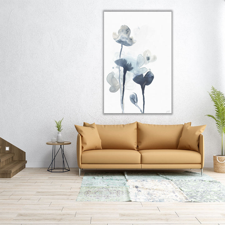 Midnight Blossoms IV - Canvas Print Wall Art