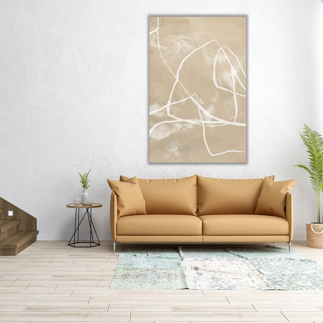 Neutral Thread II - Canvas Print Wall Art