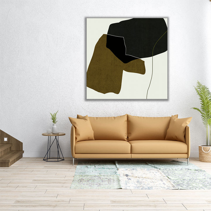 Shape Silhouettes II - Canvas Print Wall Art