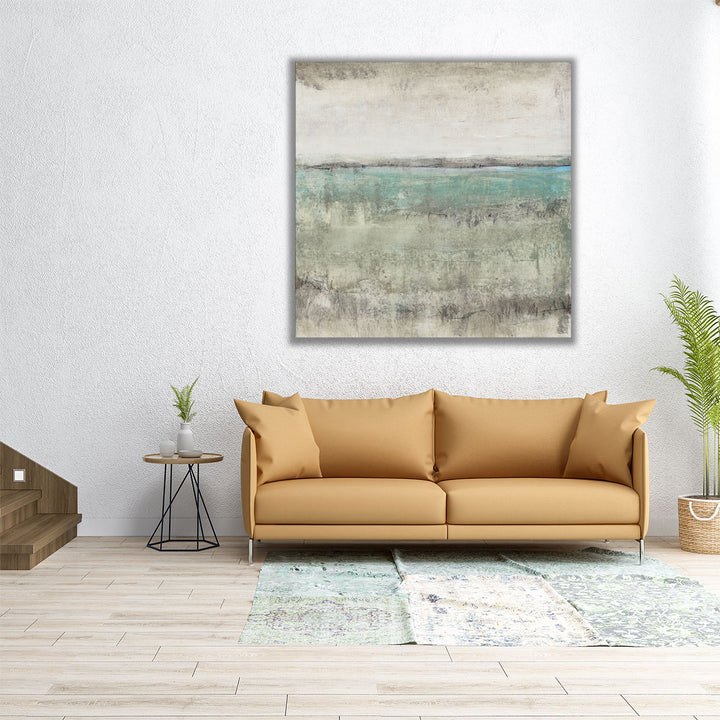 Aqua Horizon I - Canvas Print Wall Art