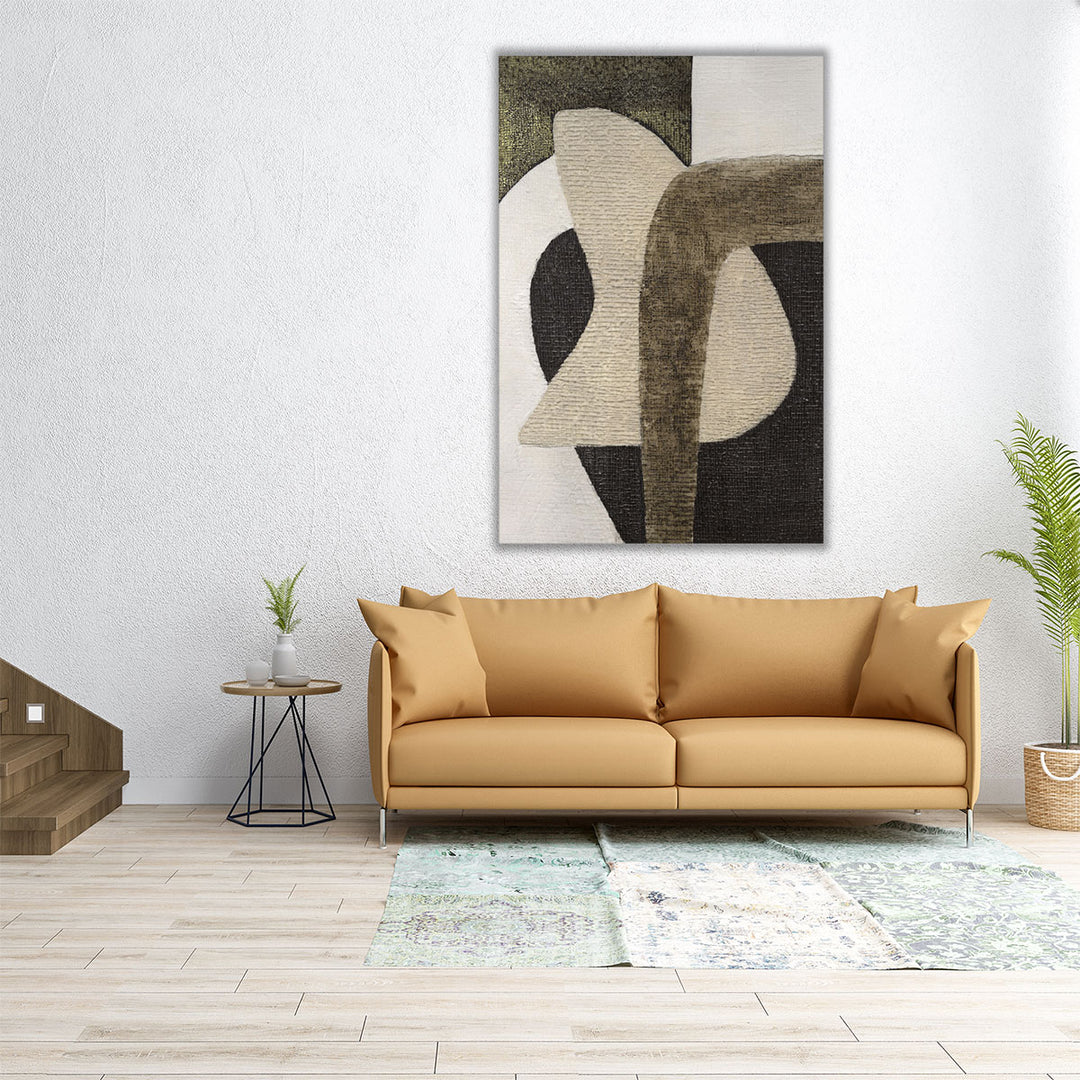 Embellished Spin Drift I - Canvas Print Wall Art