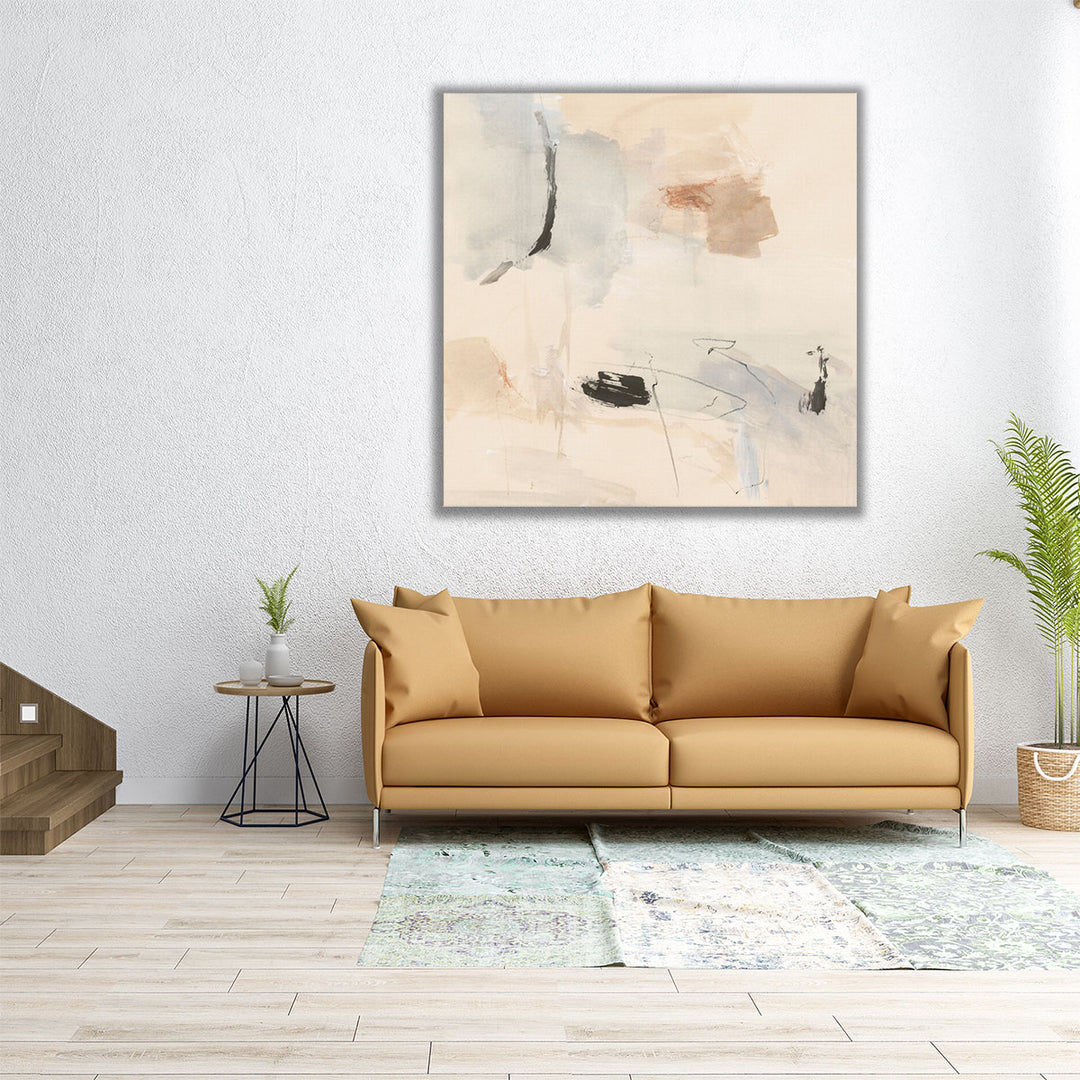 Oat And Slate I - Canvas Print Wall Art