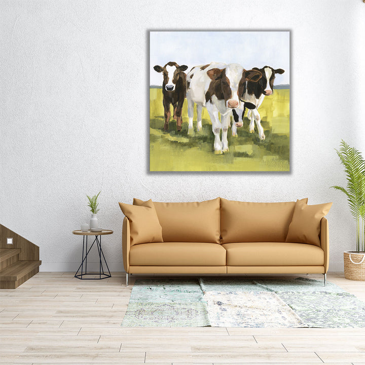 Grazers II - Canvas Print Wall Art