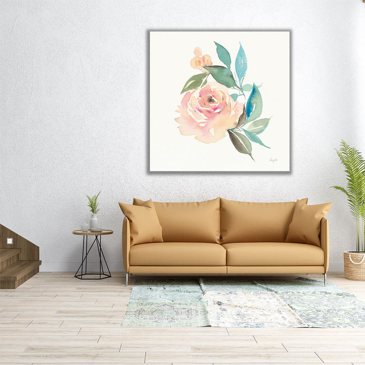 Watercolor Blossom II - Canvas Print Wall Art