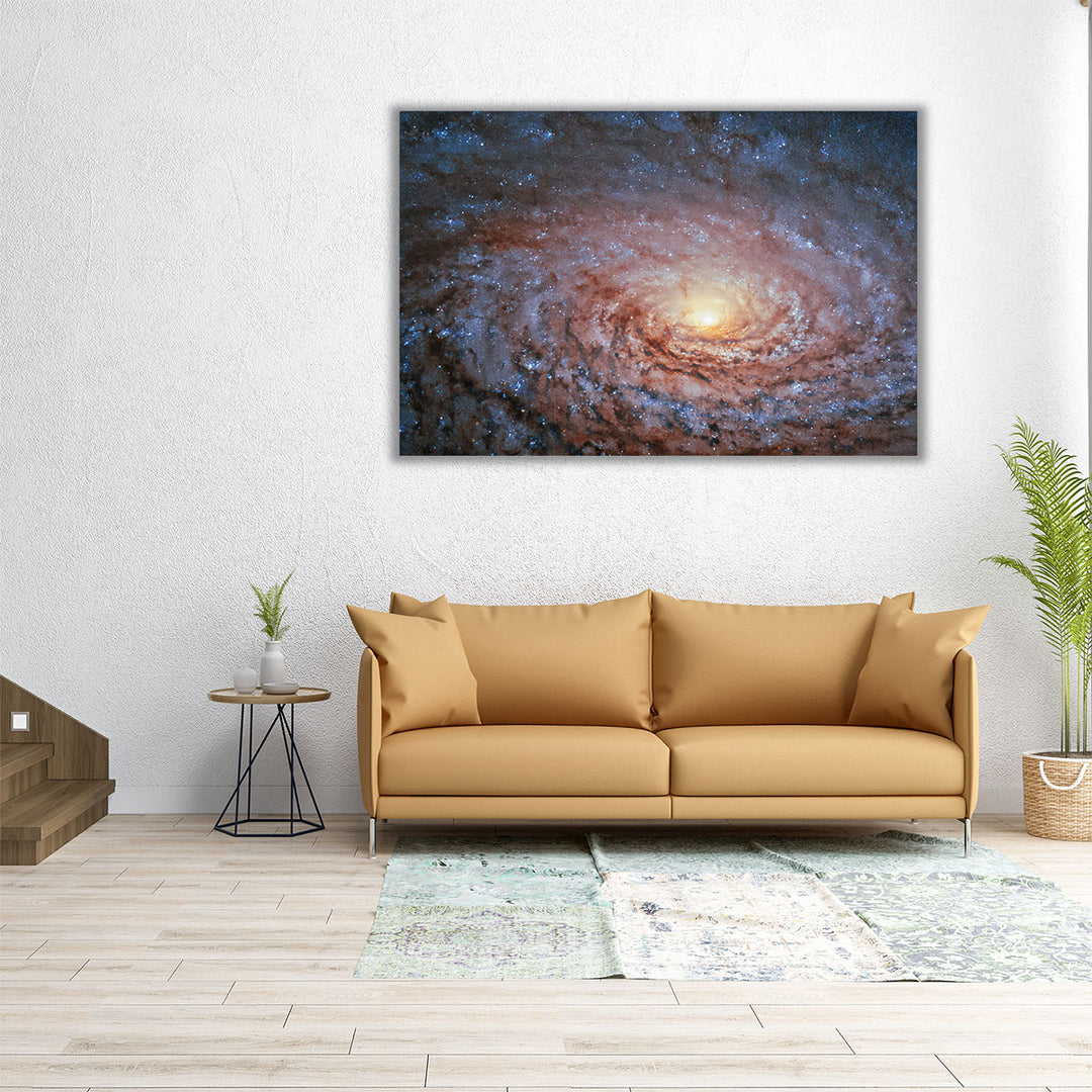 Galactic Sunflower - Canvas Print Wall Art