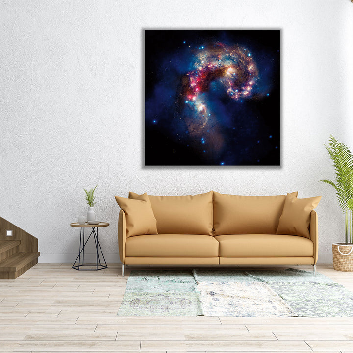 Glittering Galaxy - Canvas Print Wall Art