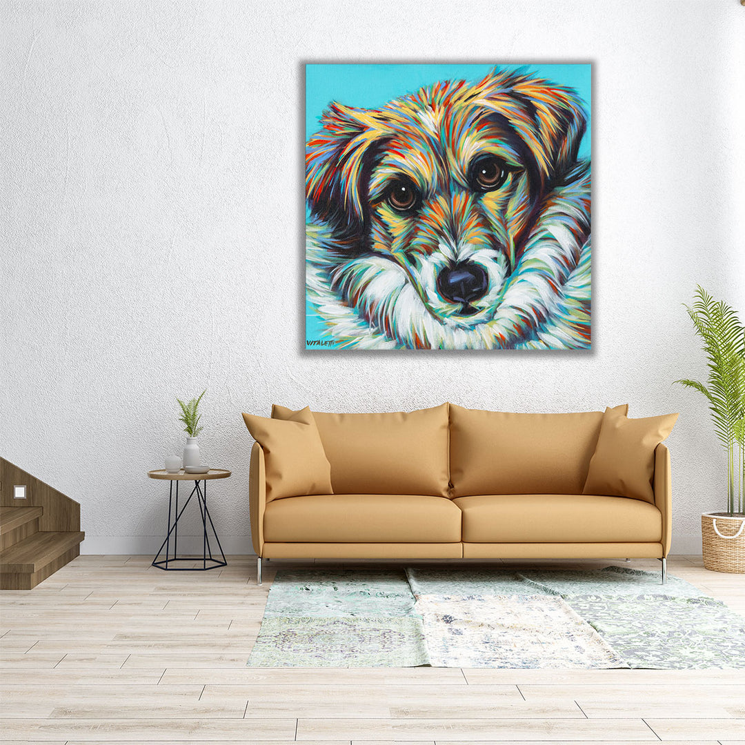 Island Dog I - Canvas Print Wall Art