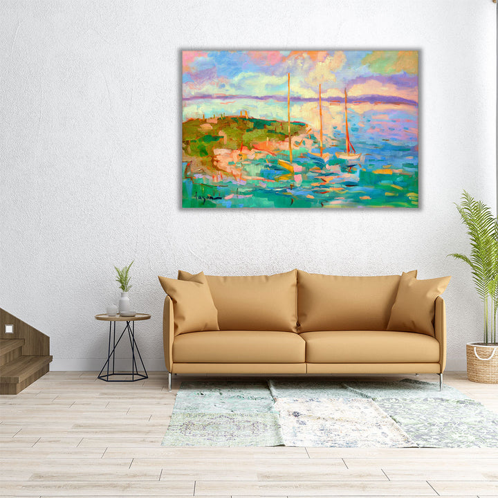 A Peaceful Evening - Canvas Print Wall Art