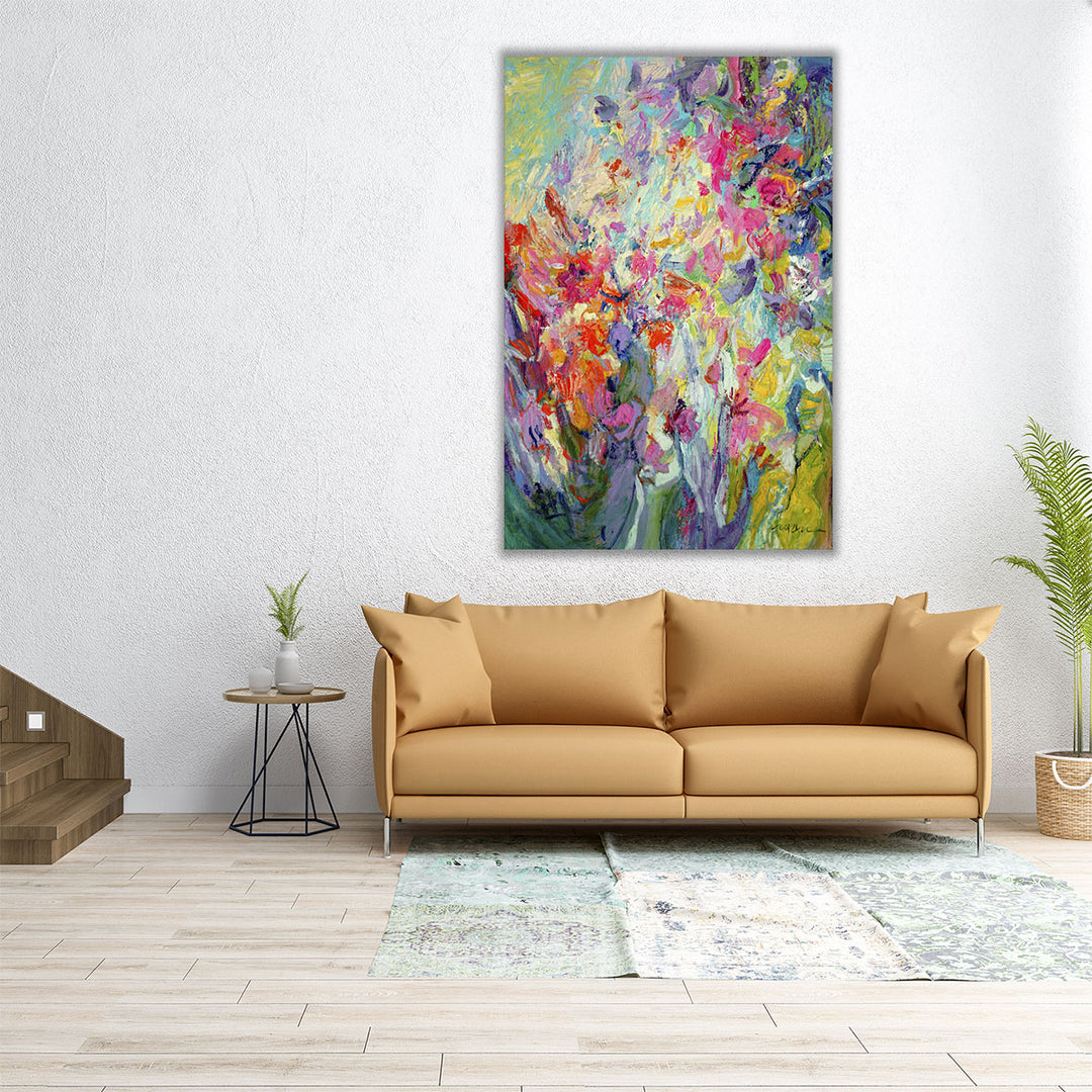 Bold Flourish I - Canvas Print Wall Art