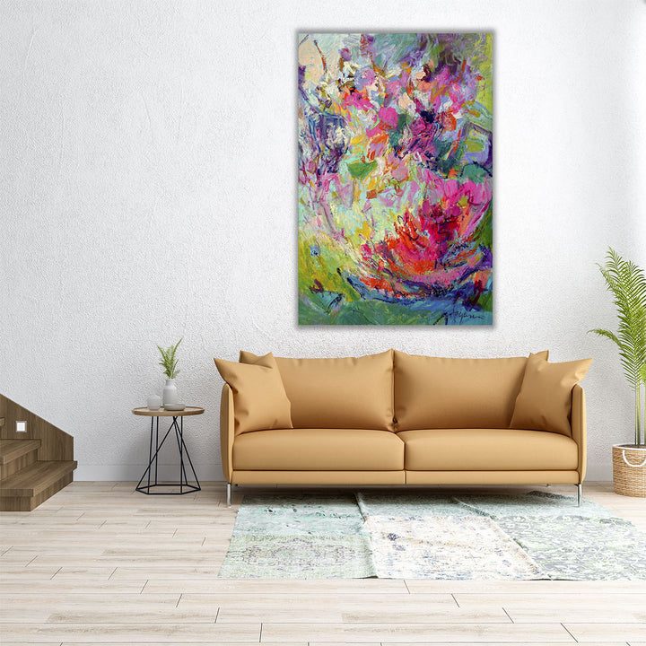 Bold Flourish III - Canvas Print Wall Art