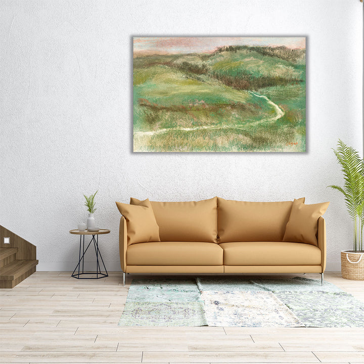 Degas Countryside Views II - Canvas Print Wall Art