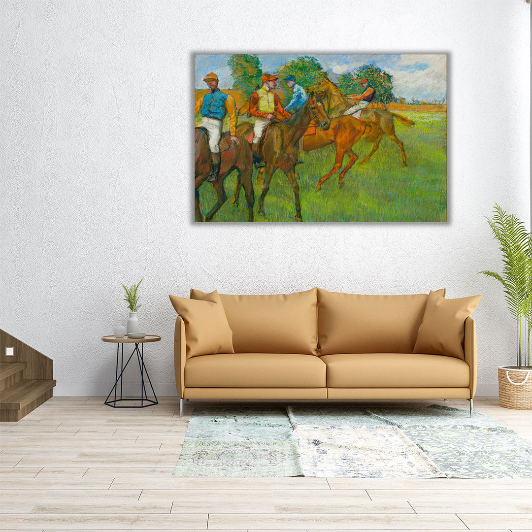 Degas The Races I - Canvas Print Wall Art