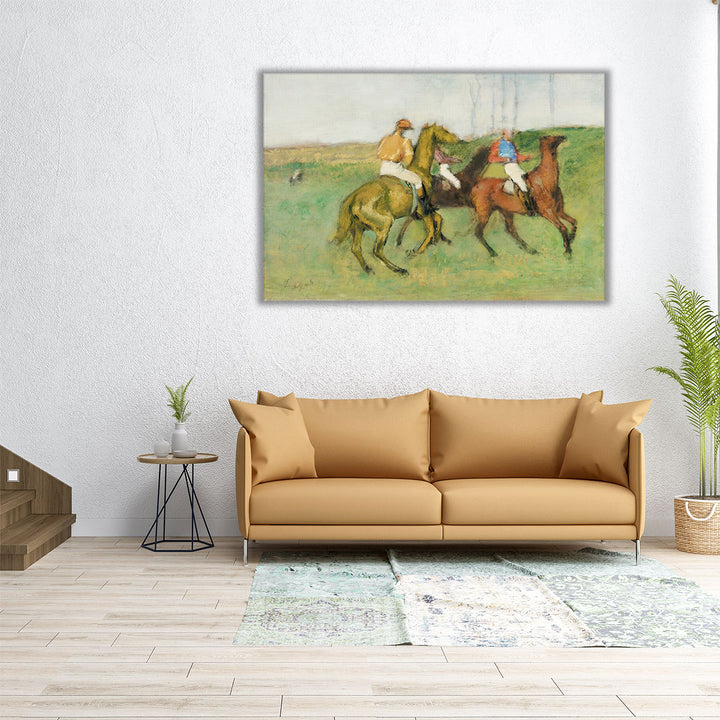 Degas The Races II - Canvas Print Wall Art