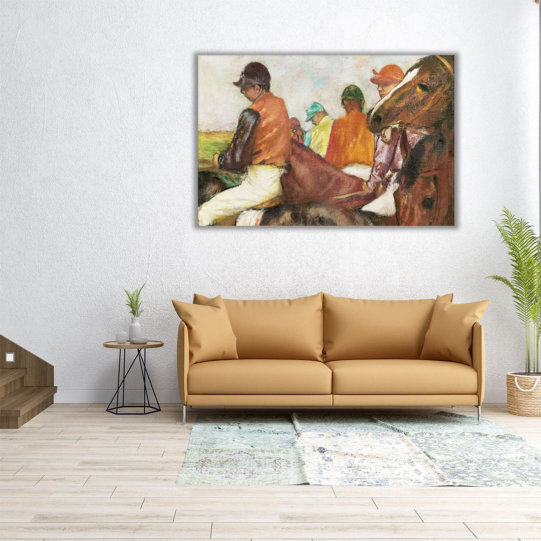 Degas The Races III - Canvas Print Wall Art