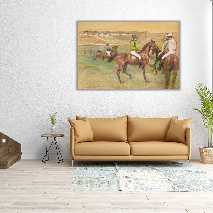 Degas The Races IV - Canvas Print Wall Art