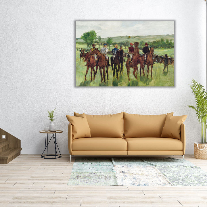 Degas The Races V - Canvas Print Wall Art