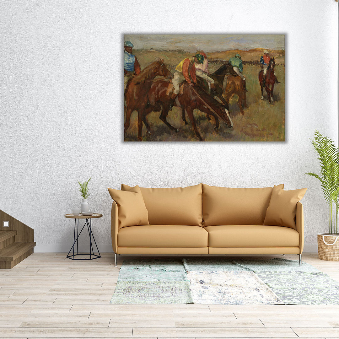 Degas The Races VI - Canvas Print Wall Art