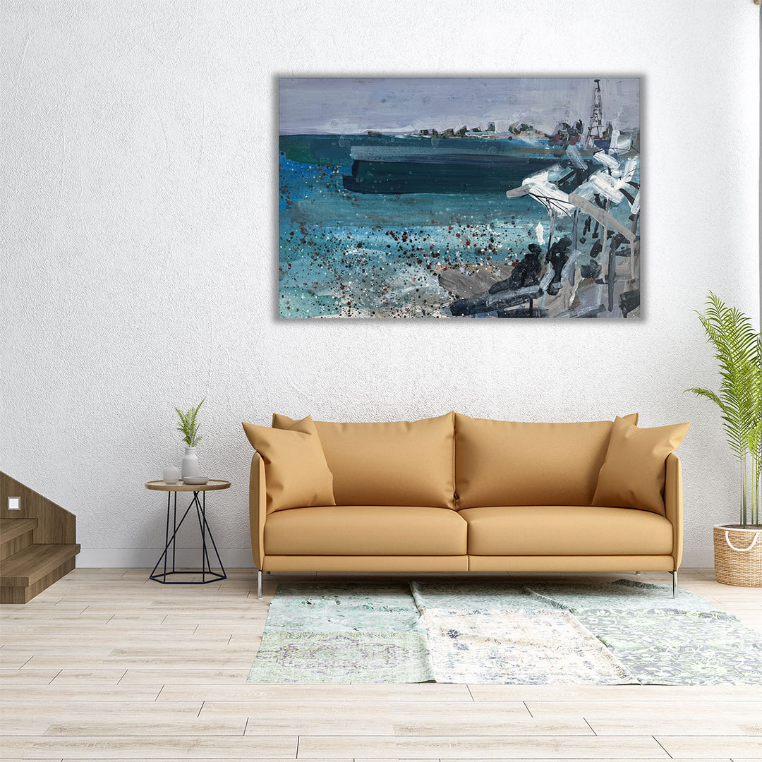 Beach Well - Canvas Print Wall Art