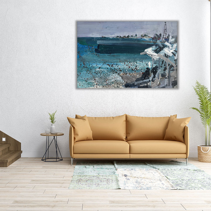 Beach Well - Canvas Print Wall Art