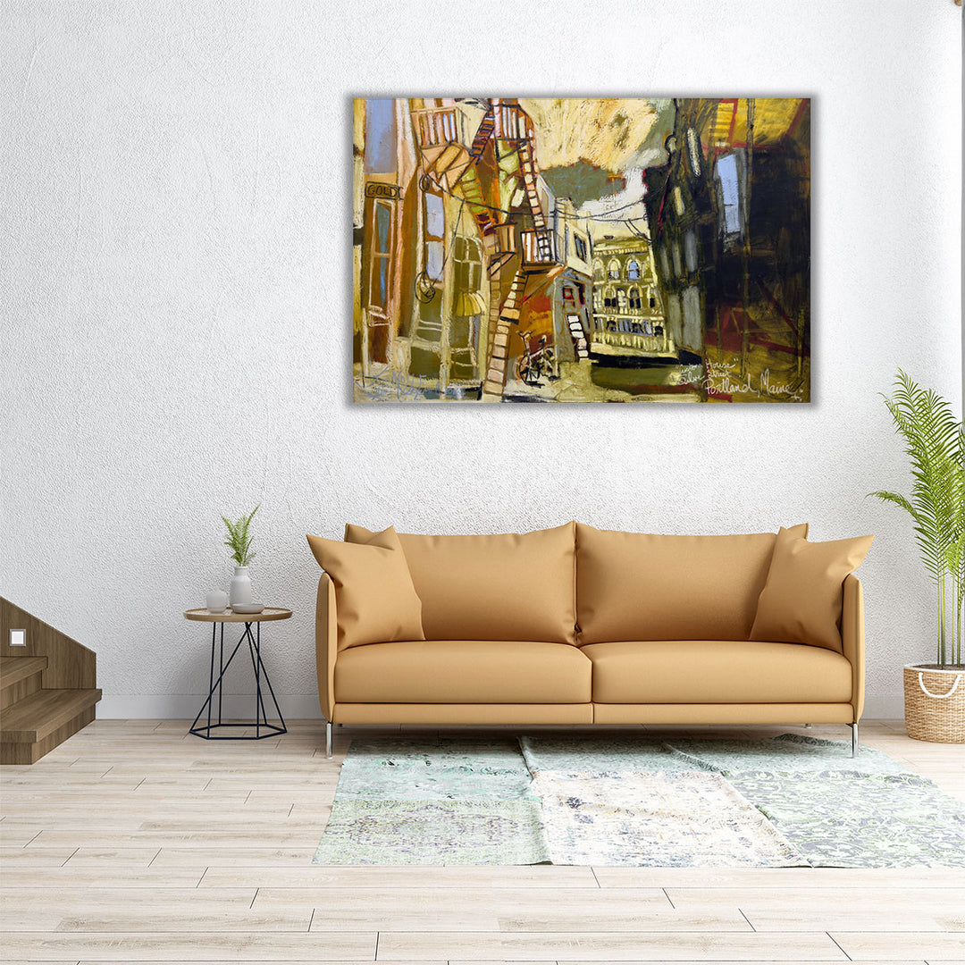 Portland Neighborhood III - Canvas Print Wall Art