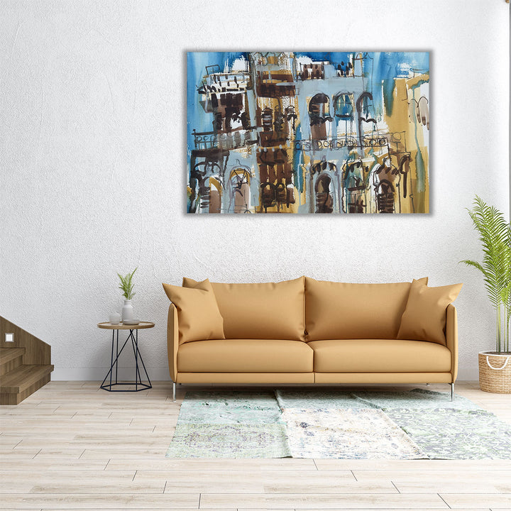 Balconies - Canvas Print Wall Art